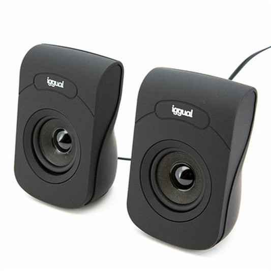 Iggual Pc Speakers Iggual Igg316993 Black 3 W