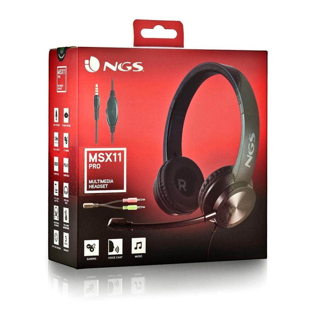 Ngs Headphones Ngs Msx10Pro Black
