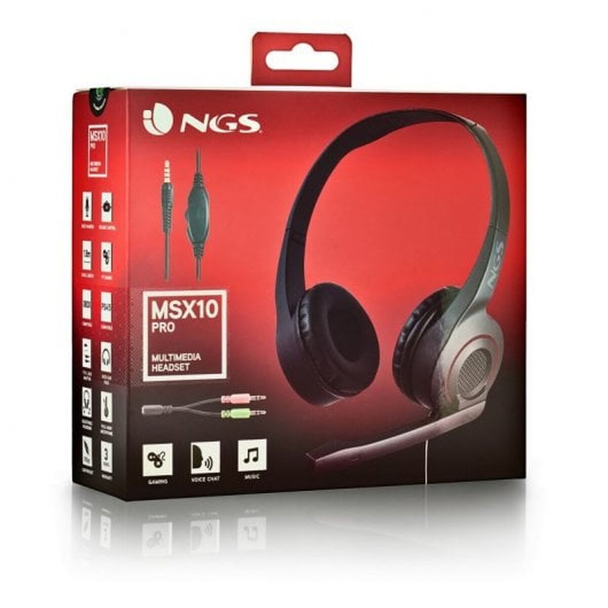 Ngs Headphones Ngs Msx10Pro Black