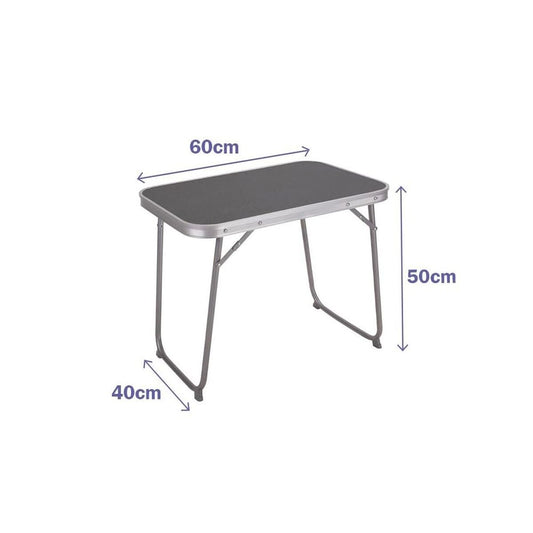 Folding Table Marbueno Grey 60 x 40 x 50 cm