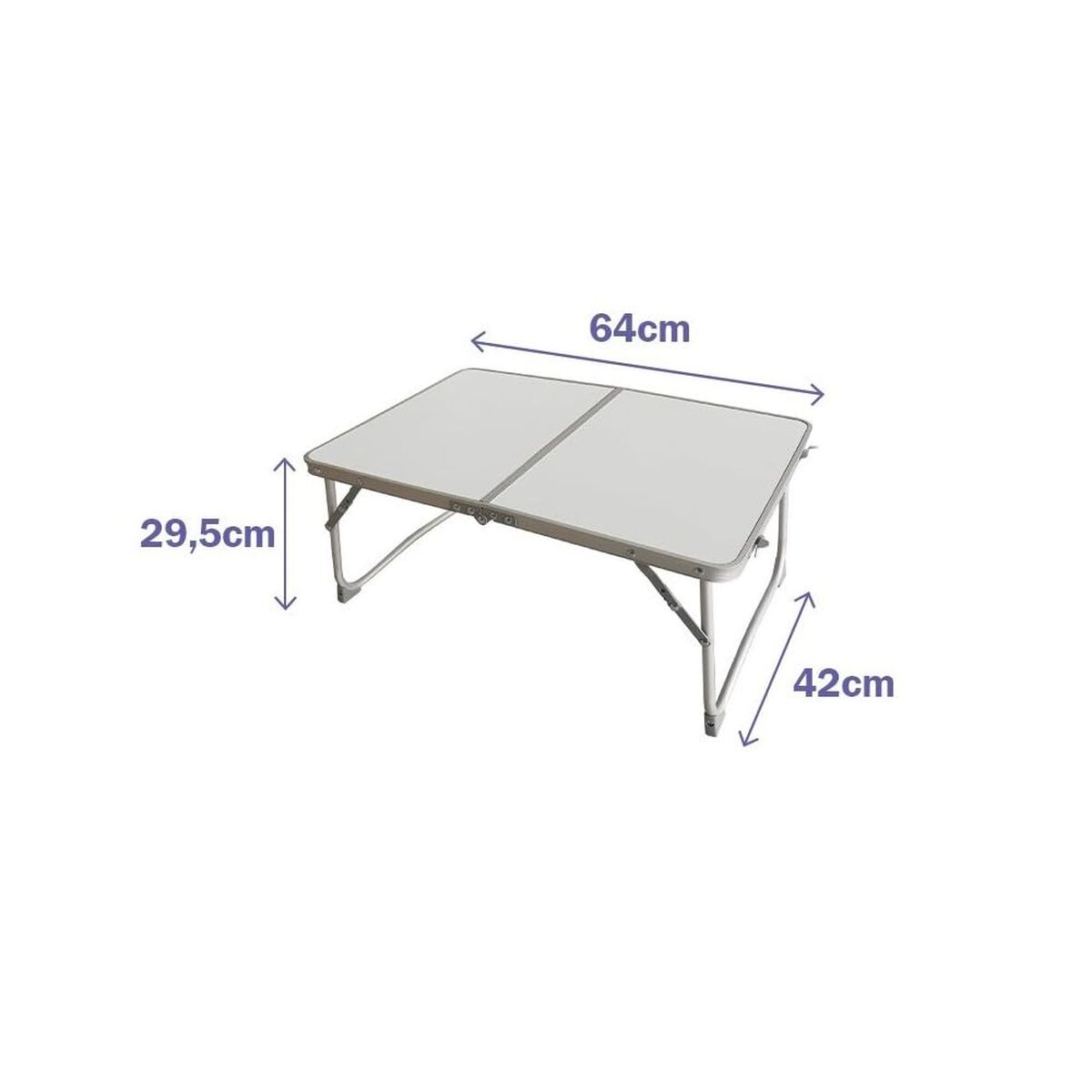 Folding Table Marbueno White