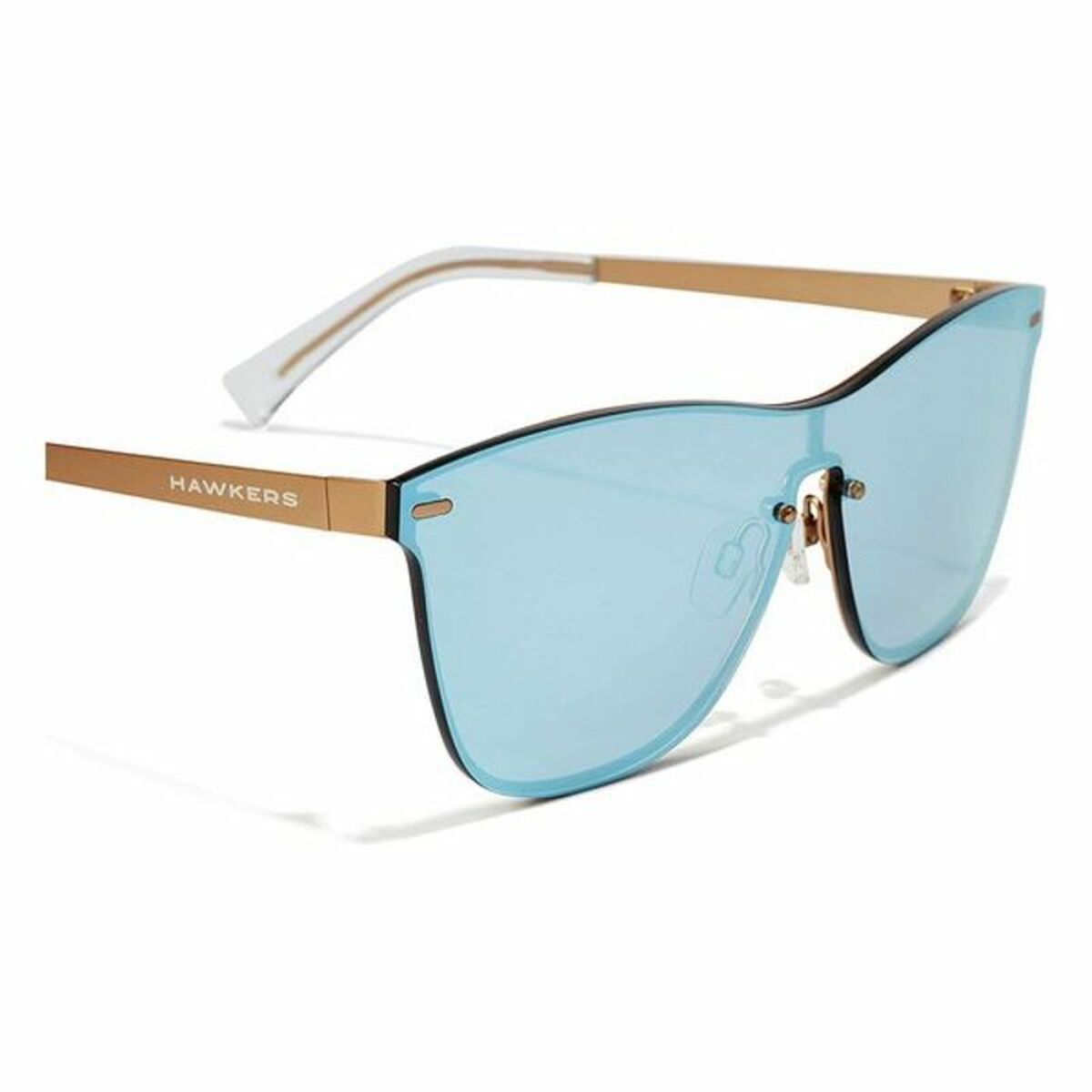 Hawkers Unisex Sunglasses Hawkers One Venm Metal Blue Black Golden Ø 140 Mm