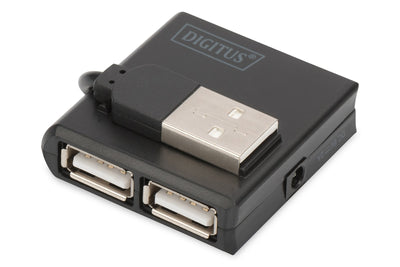 Digitus Hub 4 Ports USB 2.0 Black DA-70217 — image 1