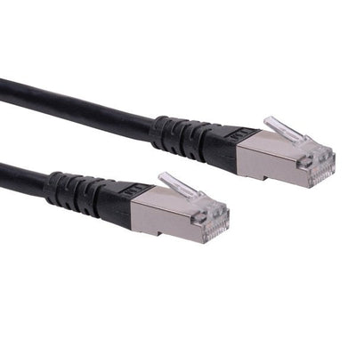 Roline Network Cable KAT.6 Class And S FTP Pimf Black 10M — image 1