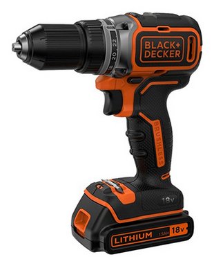 Black + Decker Drill Wireless 18 Voltios BL186K-QW — image 1