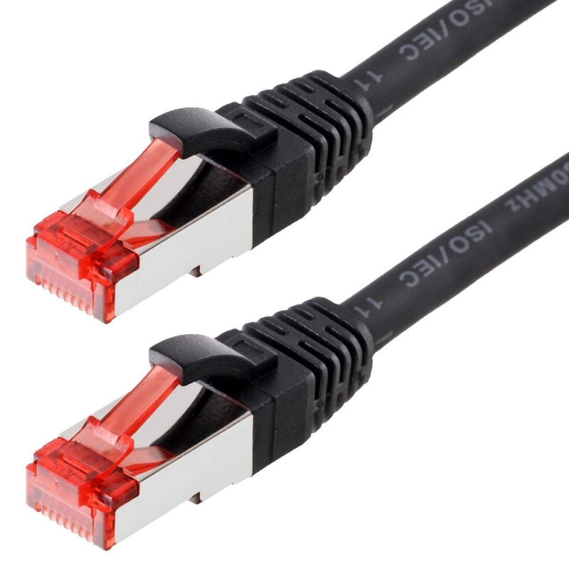 Helos Network Cable S/FTP CAT.6 Black 20,0M