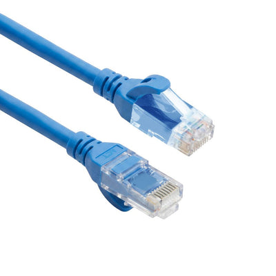 Blue 5 Meters Tpe U UTP CAT.6A Ultra-flex Patch Cable Snagless With RJ45 Connectors — image 1