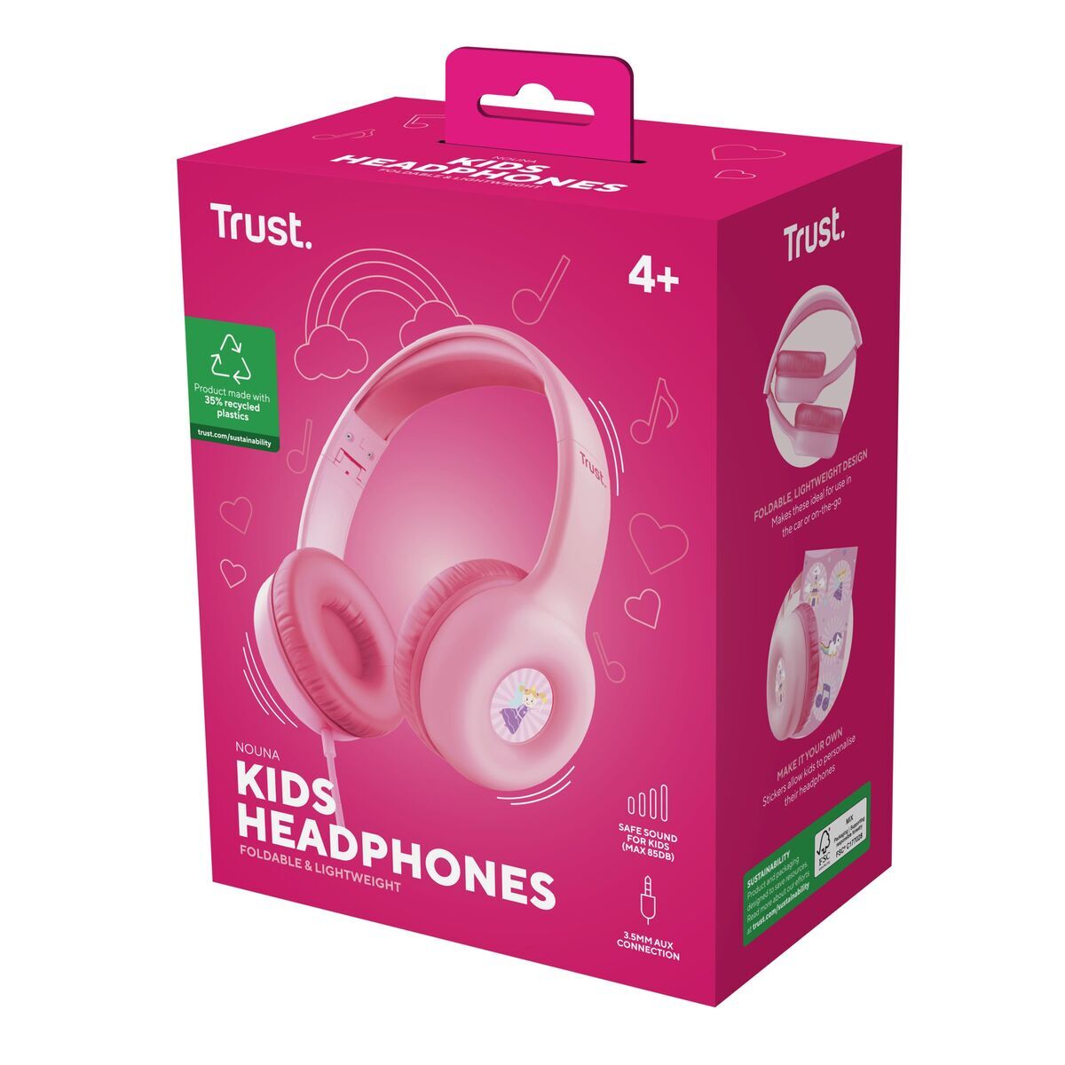 Trust Headphones Trust 25277 Pink