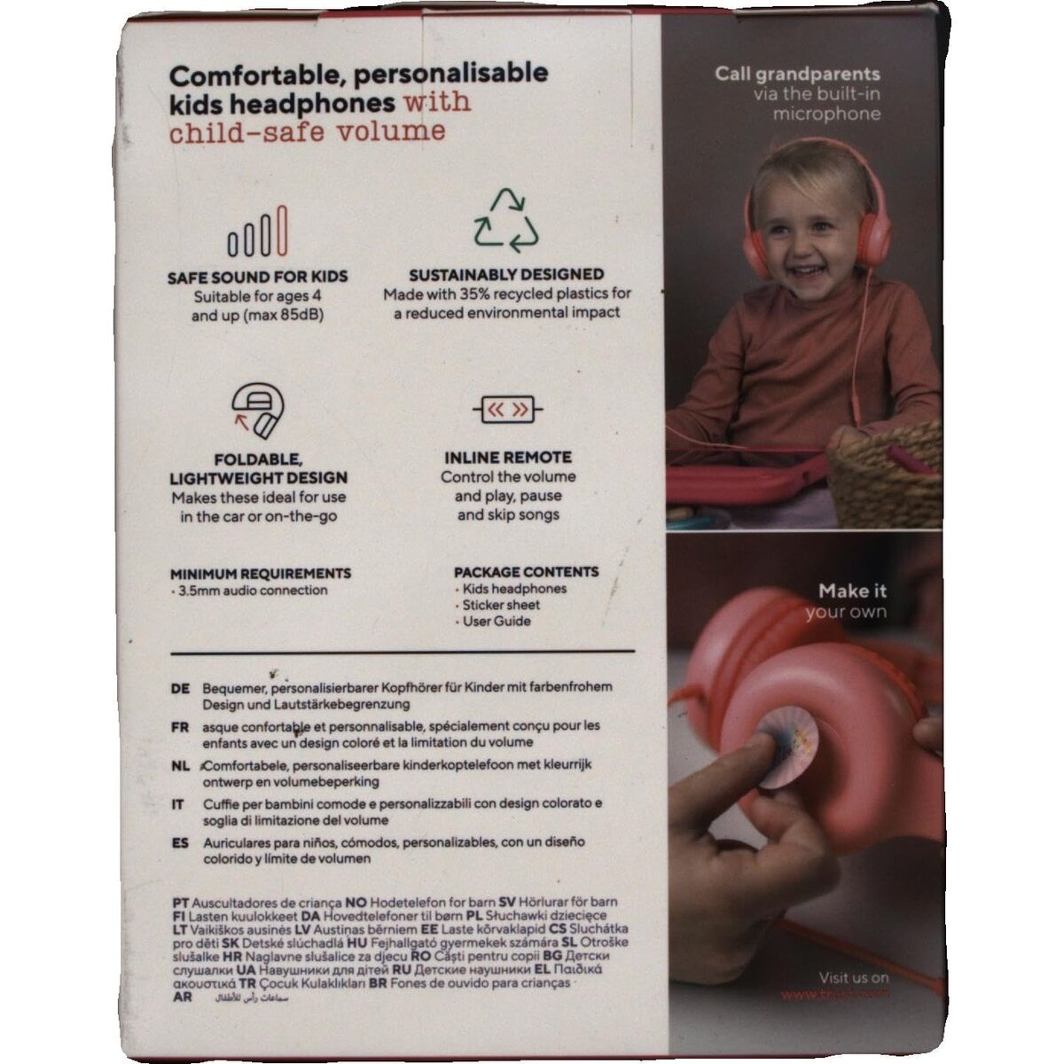 Trust Headphones Trust 25277 Pink