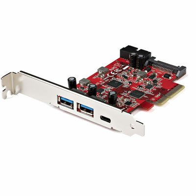 StarTech.com Card PCIE 5 Ports USB Card Pci Express USB 3.1 GEN2 10Gbps With 1 Port USB-C And 2 Ports USB-A Te — image 1