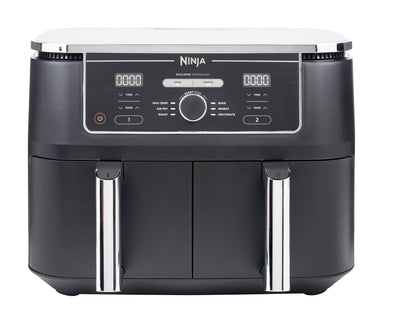 Ninja AF400EU Fryer Double 9,5 L Independiente 2470W Fryer Air Caliente Black — image 1