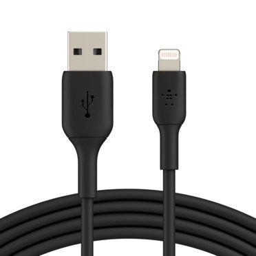 Belkin CAA001BT2MBK Cable Connector Lightning 2M Black — image 1