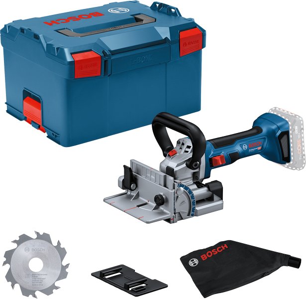 Bosch Professional Cortador Tacos Planos a Battery Gff 18V-22 Professional Body Only 18V, Cortador Ranuras Blu