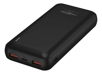 Ansmann Battery Powerbank 20000MAH 20W 2 USB-A Ports, USB-C Port — image 1