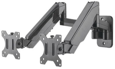 Manhattan Stand Universal Wall Dos Monitores, With Pistones a Gas Arms Articulados 17A 32 Up To 8KG — image 1