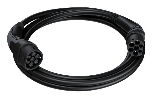 Go- And Type 2 Cable Charging Black Edition, Up To 22KW Black 2,5 Metres CH-10-07-6