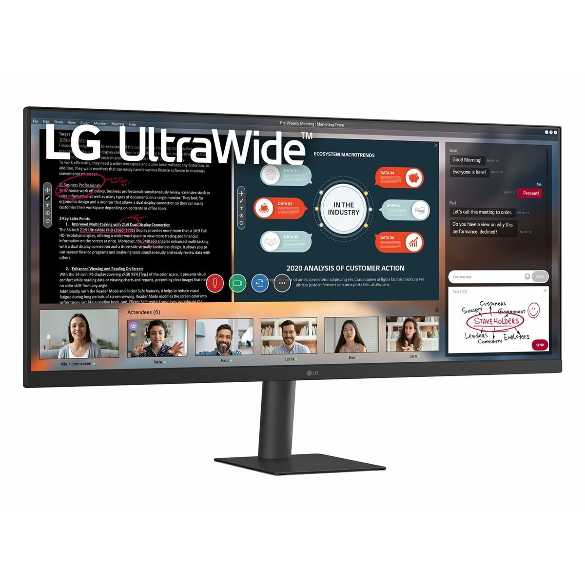 Lg Monitor Lg 34U511A-B.aeu 34"