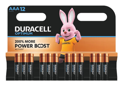 Duracell Optimum 200 Battery Alcalina Aaa LR03 BLISTER*12 — image 1