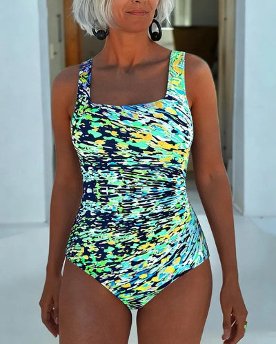 European And American New One-piece Swimsuit Women