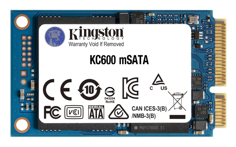 Kingston Drive SSD KC600 256GB Msata
