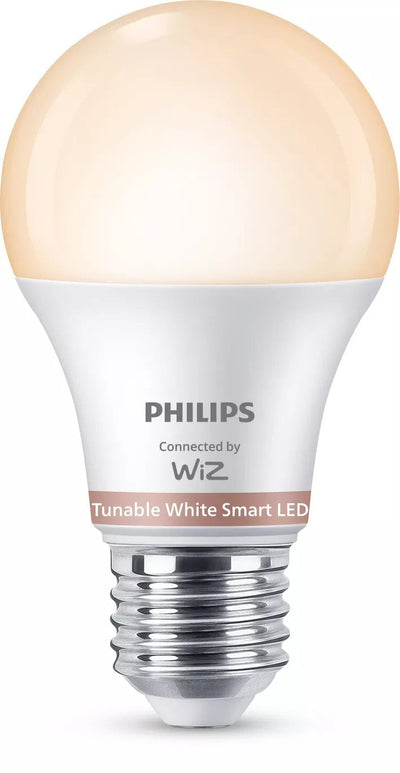 Philips Smart LED Forma: A60 Escarchado Finish E27 8W Clase F Light White 2700-6500 K White — image 1