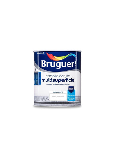 Bruguer Esmalte Acrylic Multisuperficie Glossy White Permanente 0,750L 5057422 — image 1