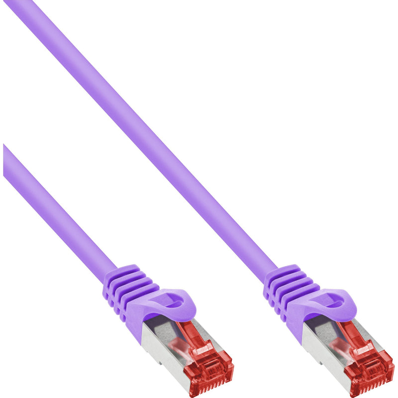 Inline Network Cable S/FTP Pimf CAT.6 250MHZ Pvc Cobre Violet 2M