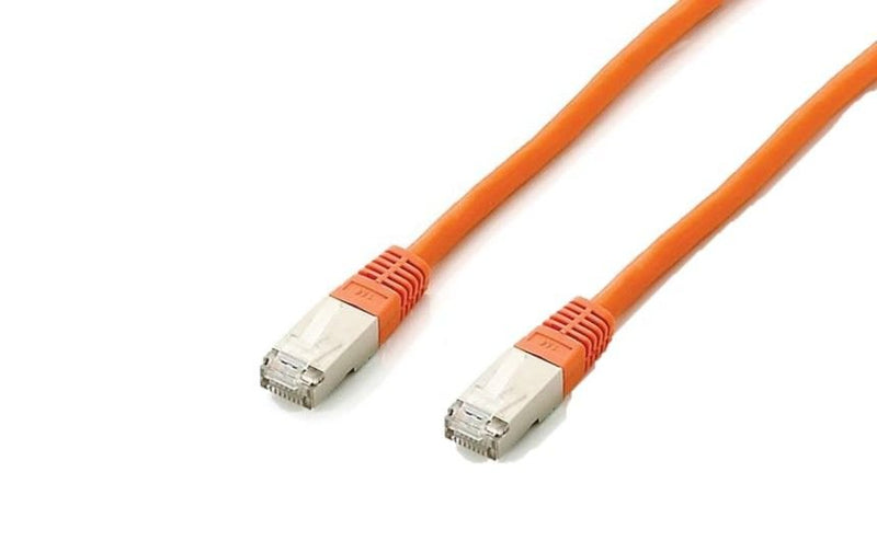 Equip Network Cable CAT.6A S FTP 2x RJ45 3.00M Orange Plat.lszh