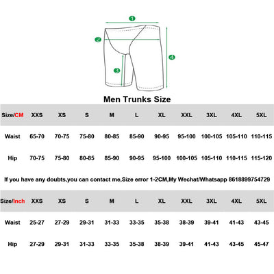 Men's Swimming Trunks Breathable Ice Silk Feeling Quick-dry Pants Swimming Equipment Summer