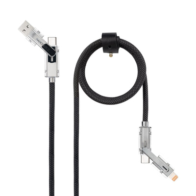 USB Cable -c+usb-a/M - Lightning+usb-c/M 2.0 27W 2M — image 1