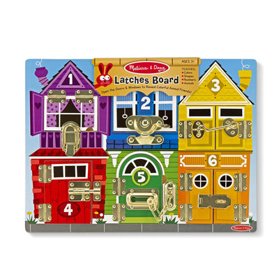 Spin Master Melissa & Doug: Cerraduras Tablero Habilidades Motoras, Set Of Habilidad 6075185 — image 1