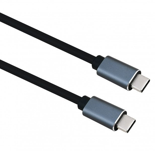 Helos Cable Connection USB 3.2 Type-c? Connector Male/Connector Male Premium, 1,0M, Black
