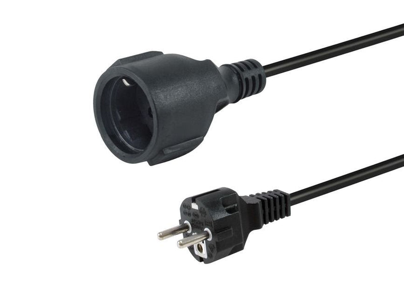 Cable Power Shuko Male a Schuko Female Cee 7/3 1.8M 112180