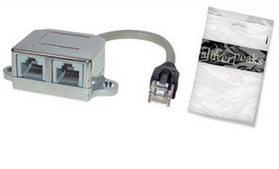 Shiverpeaks ?AT5E RJ45-2x RJ45 Network Cable Grey 0,1M — image 1