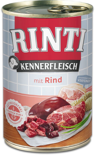 Rinti Kennerfleisch Beef - Comida Húmeda Perros - 400G — image 1