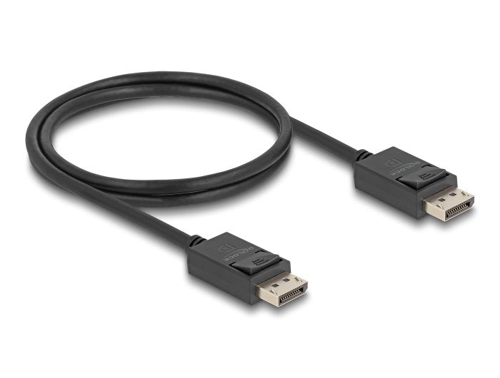 Delock 80492 Cable DisplayPort 16K 30 HZ / 8K 60 HZ 40Gbps 1M