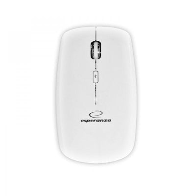 Esperanza EM120W Mouse RF Óptico Wireless 2400 DPI White — image 1