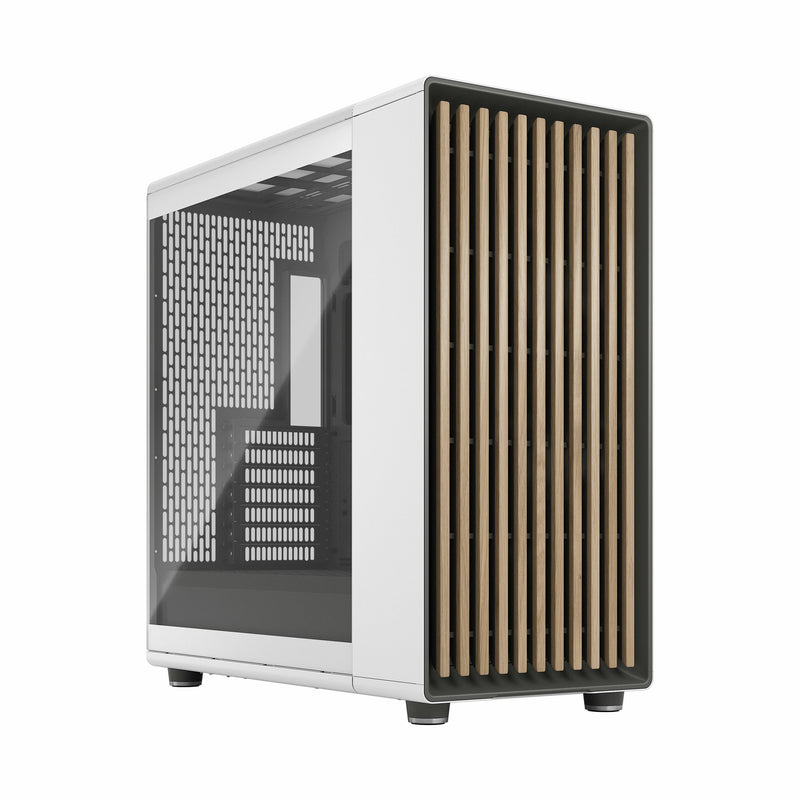 Fractal Design PC Case North XL Chalk White Tg Clear, FD-C-NOR1X-04