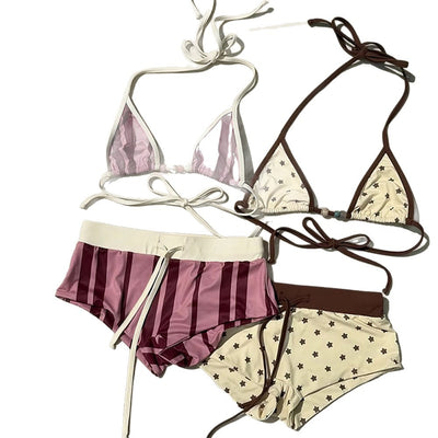 Sexy Two-Piece Split Bikini Swimsuit
