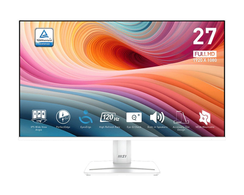 MSI Monitor MP275W E2 27 IPS 120HZ VGA HDMI Mm