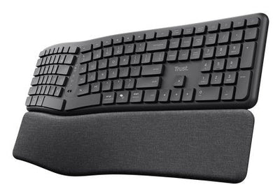 Trust Wireless Keyboard Bluetooth Keyra Multidispositivo Ergonómico — image 1