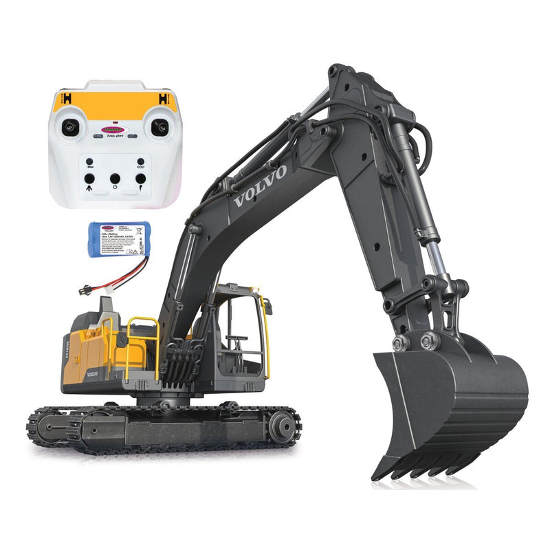Jamara Bagger Volvo EC160E 1:16 2,4GHZ Grey Yellow 14 +