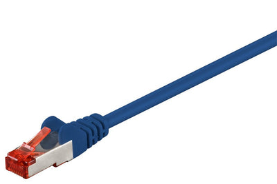 Goobay 10M CAT.6 Network Cable, S/FTP (pimf), Blue — image 1