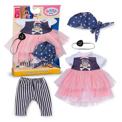 Zapf Creation Baby Born® Set Niña Pirata 43CM, Accesorios Muñecas 839737 — image 1