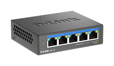 Switch D-link 5P Dms 105E 10 100 1000 2.5G DMS-105 And — image 1