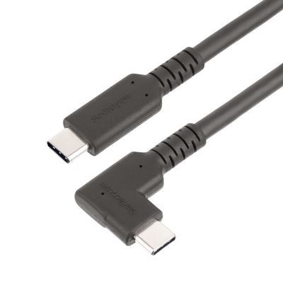 StarTech.com RUSB31CC1MBR USB Cable 1M USB 3.2 Gen 2 [3.1 Gen 2] USB C Black — image 1