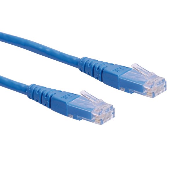 Roline UTP CAT.6 1.5M Network Cable Blue 1,5M CAT.6 U/UTP [UTP] (Roline CAT.6 UTP Cu Ethernet Cable Blue 1.5M)