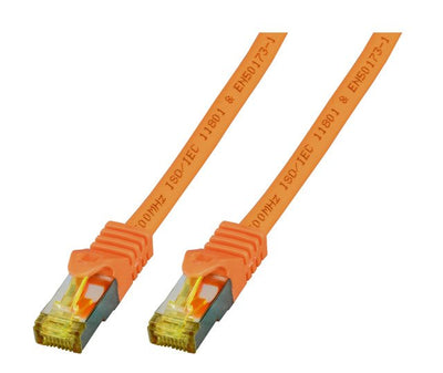 Efb RJ45 Network Cable S FTP, CAT.6A, Lszh, CAT.7 ROHK.,25M, Orange — image 1