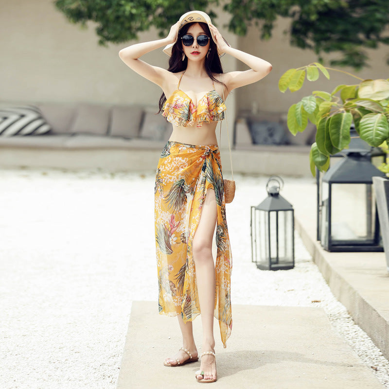 Fashion Sweet Couple Water Park Swimsuit