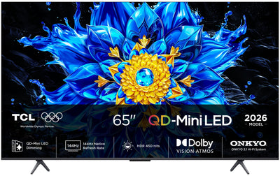 Tcl 65P8L Black TV Smart TV 65 QLED UHD 4K Hdr 144 HZ — image 1